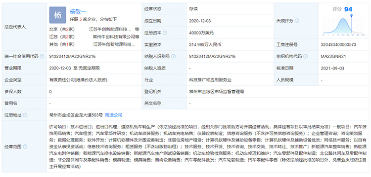 小牛或进军造车行列 牛创新能源将于12月15日正式发布-第2张图片-科技快讯
