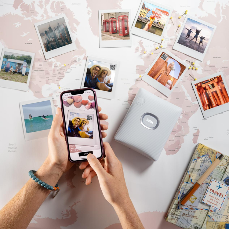 圣诞节到，花式玩转富士instax SQUARE Link照片打印机，创意拉满！-第3张图片-科技快讯