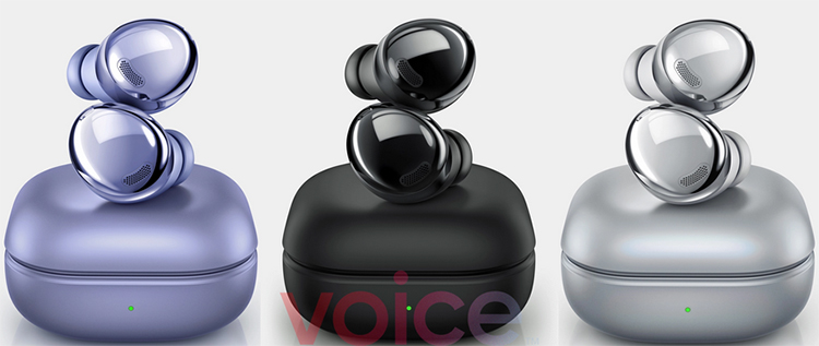 三星Galaxy Buds Pro渲染图曝光 拥有银黑紫三种配色-第1张图片-科技快讯