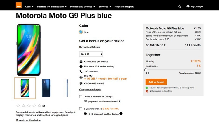 Moto G9 Plus配置遭泄露，侧边指纹解锁+5000mAh大电池-第1张图片-科技快讯
