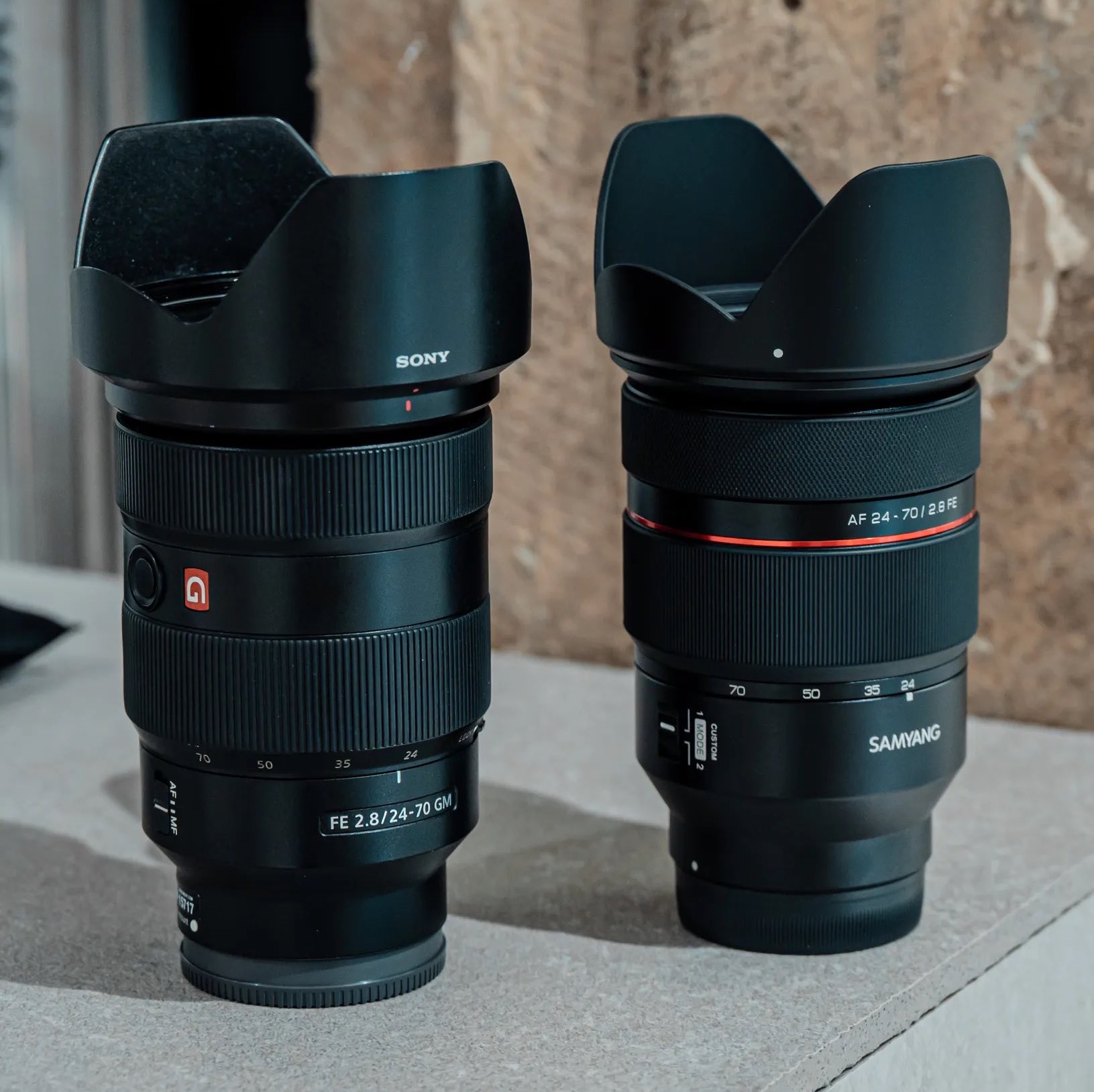 Samyang AF 24-70mm f/2.8 FE曝光 尺寸与原厂相近-第2张图片-科技快讯