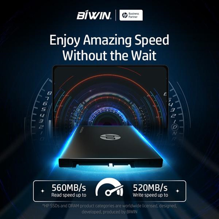 惠普发布S750系列2.5英寸固态硬盘：更高读取560MB/s 质保3年-第2张图片-科技快讯