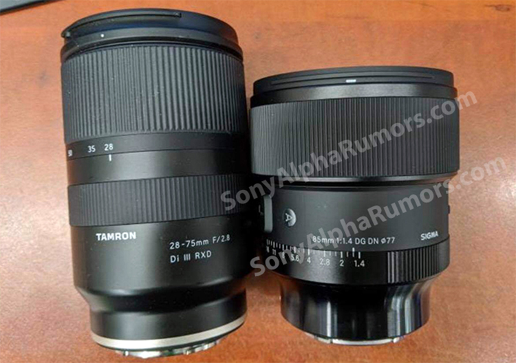 适马原生无反85mm F1.4镜头外观谍照曝光 8月6日正式发布-第1张图片-科技快讯