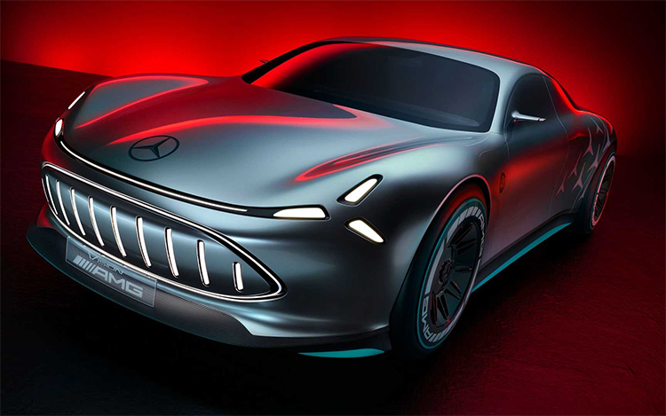 梅赛德斯-AMG Vision AMG概念车发布 纯电跑车的全新设计理念-第1张图片-科技快讯