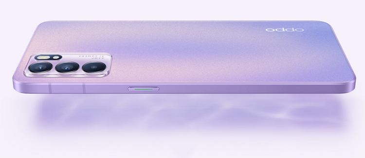 OPPO Reno6星黛紫正式开售：天玑900处理器 65W闪充-第1张图片-科技快讯