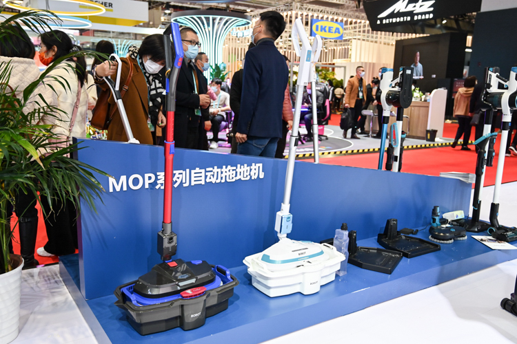 CIIE2021 | BOBOT带来吸尘拖地一体机：充分展示清洁黑科技-第6张图片-科技快讯