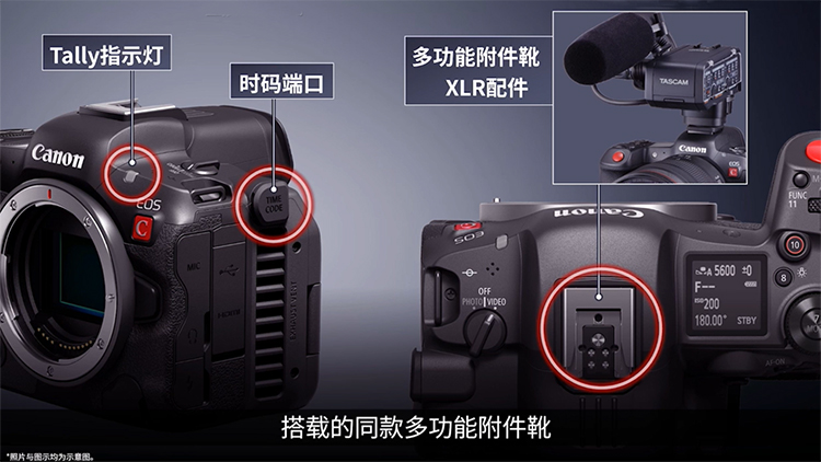 佳能发布国行版EOS R5 C电影机 RF800mm和RF1200mm望远定焦一同亮相-第5张图片-科技快讯