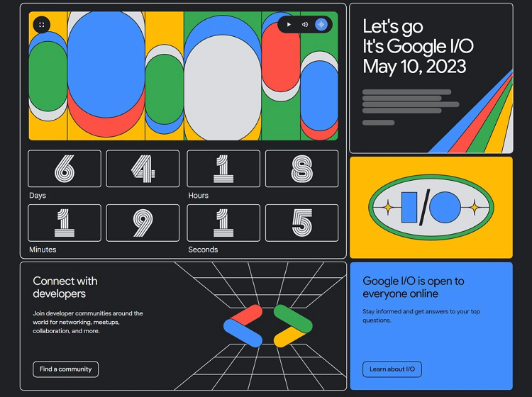 Google I/O 2023大会官宣5月10日召开，或将带来安卓14、折叠屏手机等新品-第2张图片-科技快讯