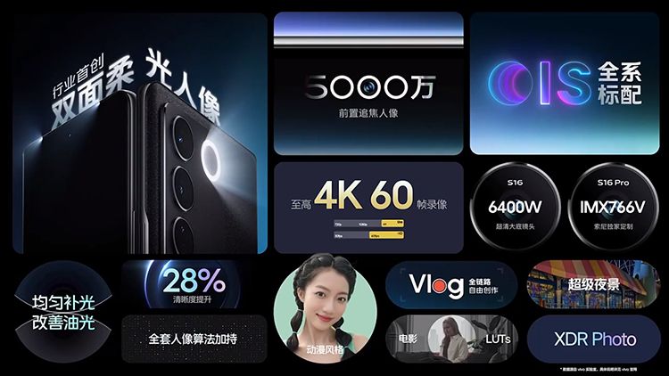 vivo S16系列正式发布：首批搭载天玑8200 双面柔光人像-第9张图片-科技快讯