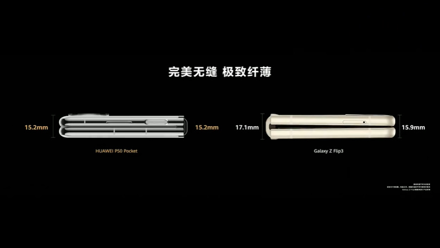 华为P50 Pocket折叠屏手机发布，后置双环但配有小副屏，起售价8988元-第4张图片-科技快讯