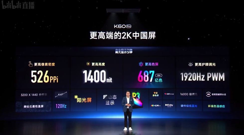 Redmi K60系列手机发布，影像、性能全面升级，Pro售价3299元起   -第4张图片-科技快讯