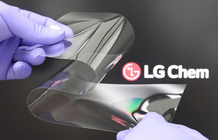 LG推出一款可折叠显示屏涂层材料，如玻璃坚硬，解决屏幕折痕问题-第1张图片-科技快讯