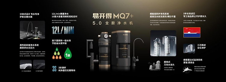 易开得发布合作款MQ7+净水器 打造全厨净水新时代-第4张图片-科技快讯