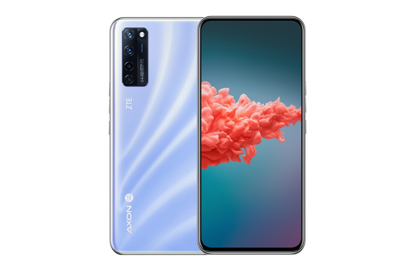 首款屏下摄像头手机中兴 Axon 20 5G流光海盐新款配色正式上市-第1张图片-科技快讯