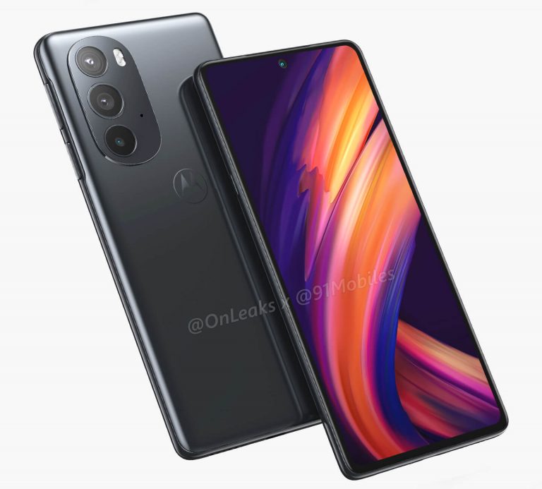 摩托罗拉 Edge 30 Ultra渲染图曝光，或将首发高通新一代旗舰处理器-第1张图片-科技快讯