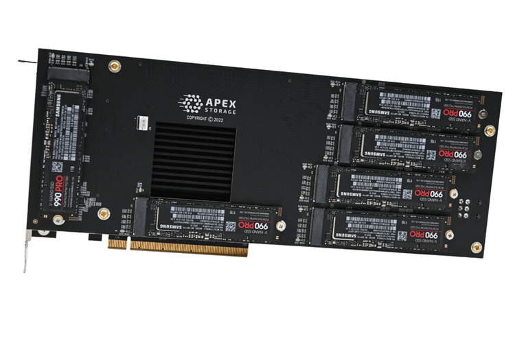Apex储存推出X21 M.2扩展卡，100条通道，支持21个PCIe 4.0设备-第2张图片-科技快讯