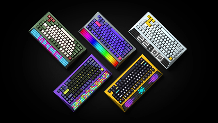 李楠打造怒喵机械键盘CYBERBOARD 配备自定义LED面板-第6张图片-科技快讯
