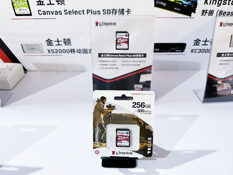 202 *** &amp;E | 金士顿携多款存储产品亮相，提供从拍摄到后期一整套存储解决方案-第3张图片-科技快讯