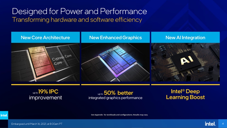 IPC提升明显，PCIe 4.0终到来：英特尔11代酷睿处理器解析-第2张图片-科技快讯