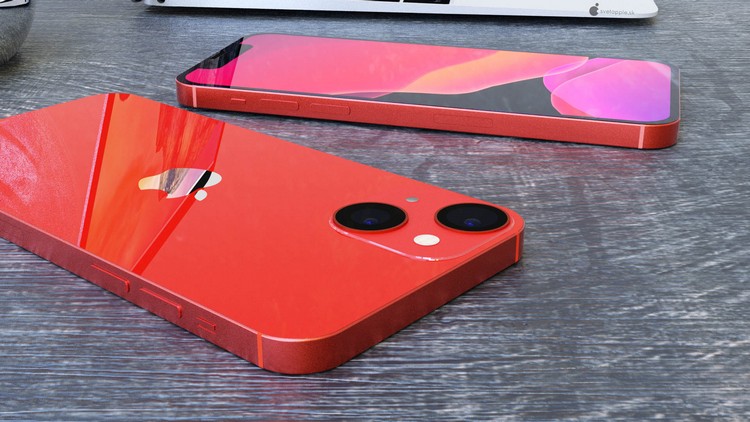iPhone 13mini高清概念图曝光：除了相机模组之外变化不大-第4张图片-科技快讯