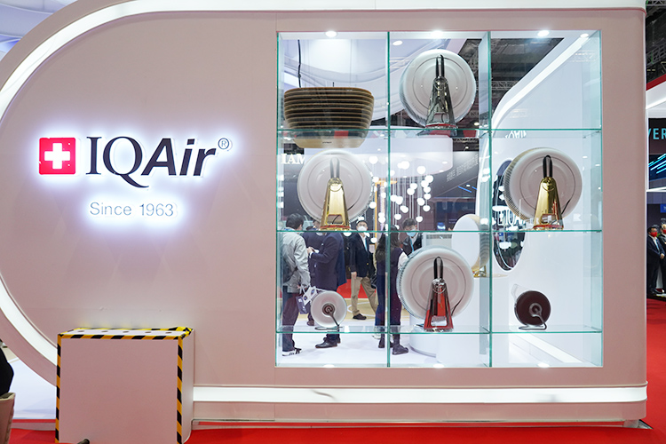 CIIE2021丨IQAir进博会展示概念版Atem X空气净化器，外观设计更前沿-第11张图片-科技快讯