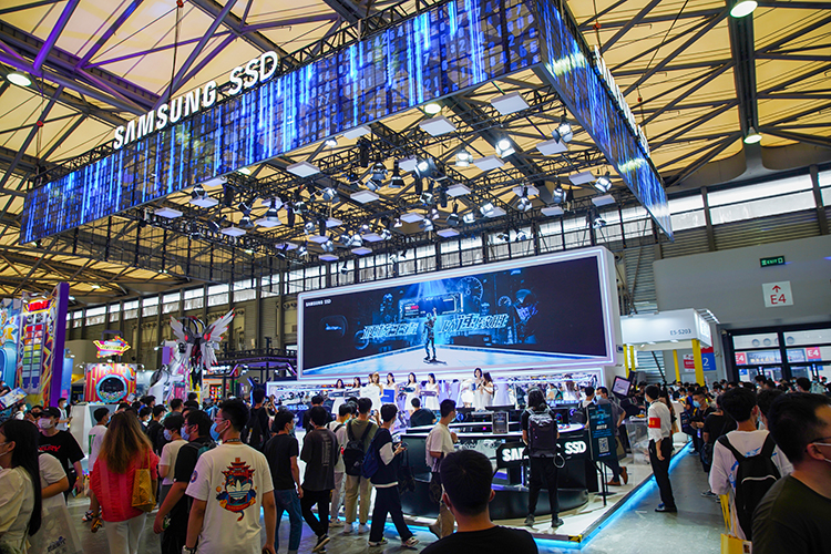 ChinaJoy 2021 | 三星存储带来高性能读写体验 SSD存储卡和U盘纷纷亮相-第1张图片-科技快讯