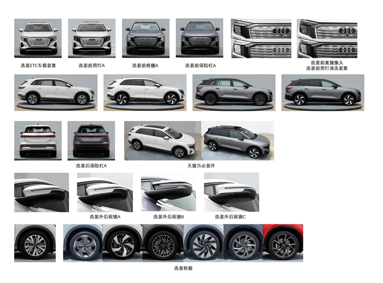 上汽奥迪第二款车型申报，定名Q5 e-tron-第3张图片-科技快讯