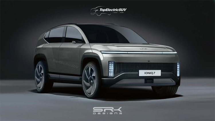 现代IONIQ 7最新假想图曝光 有望于2024年上市-第1张图片-科技快讯