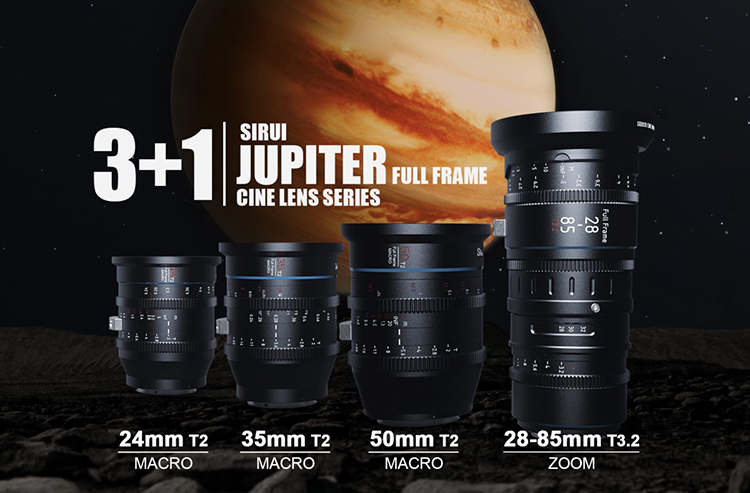 思锐推出系列Jupiter电影镜头 含三支微距、一支标变-第1张图片-科技快讯