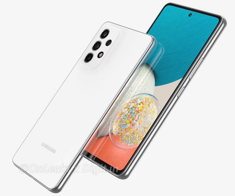 三星Galaxy A53系列渲染图曝光，后置四摄，取消3.5mm接口-第1张图片-科技快讯