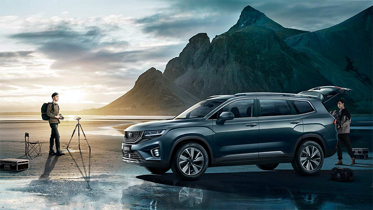 吉利豪越正式开启预售：定位中型SUV 预售10.88万元起-第2张图片-科技快讯