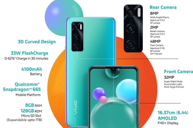 vivo在印度发布新机 V20 SE 搭载骁龙665处理器-第1张图片-科技快讯