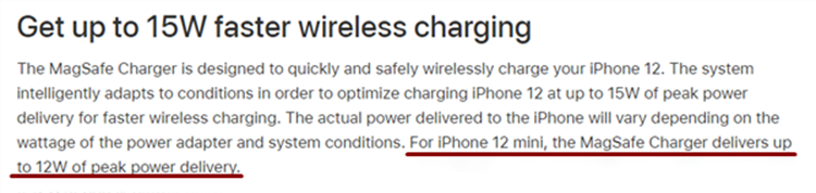 抢在发售前，iPhone 12 mini无线充电限制至12W-第1张图片-科技快讯