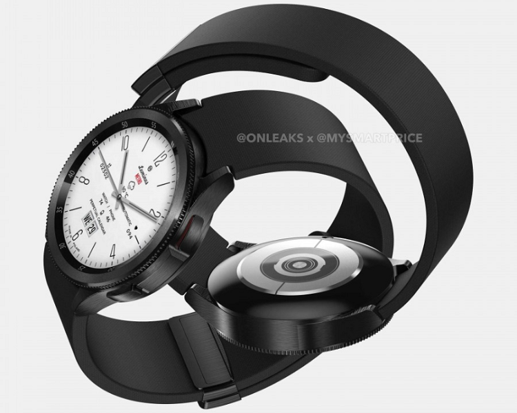 三星Galaxy Watch6 Classic渲染图曝光，将配备旋转表圈-第2张图片-科技快讯