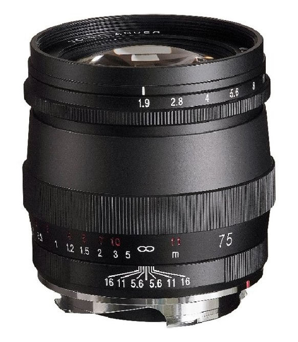 福伦达75mm F1.9镜头曝光 同时发布镜头将达4支-第1张图片-科技快讯