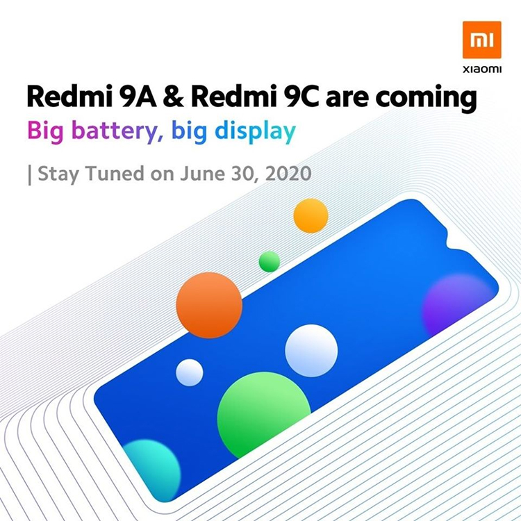 Redmi 9A/9C官宣：6月30日发布 搭载MIUI 12操作系统-第2张图片-科技快讯