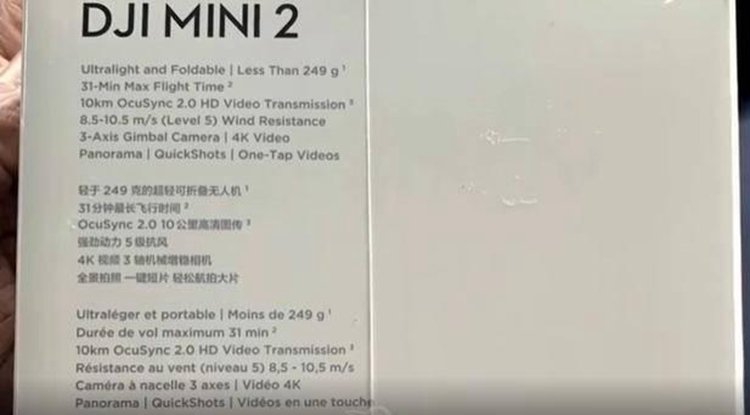 大疆Mavic Mini 2无人机曝光，支持4K视频录制-第2张图片-科技快讯