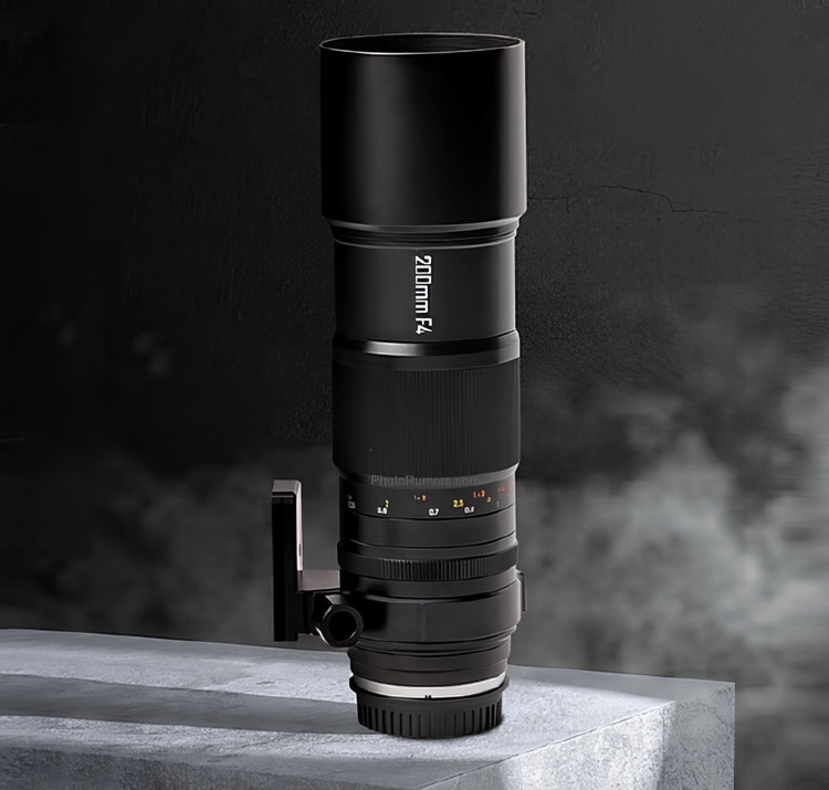 中一光学200mm f/4镜头现身 售价高达3980元-第1张图片-科技快讯