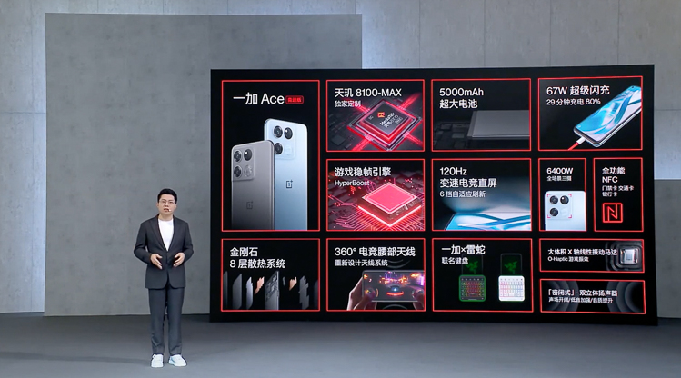 一加Ace竞速版发布，LCD屏幕搭配天玑8100-MAX，1899元起售-第6张图片-科技快讯