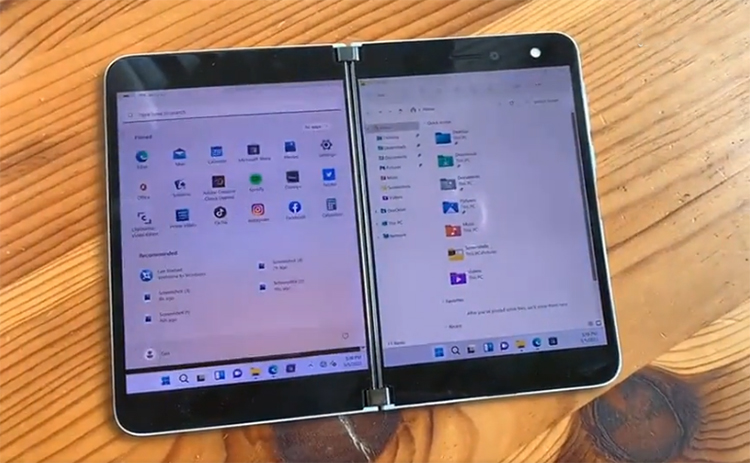 微软Surface Duo 3或将放弃前代双屏方案 改用折叠屏设计-第2张图片-科技快讯