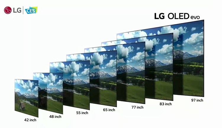 CES 2022丨LG推出有史以来更大和最小的OLED电视：97寸和42寸-第7张图片-科技快讯