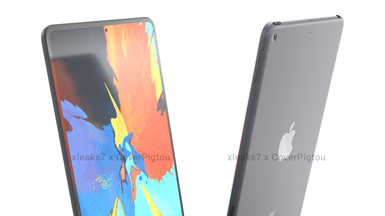 屏下指纹还是屏下挖孔？iPad mini6模型曝光-第2张图片-科技快讯