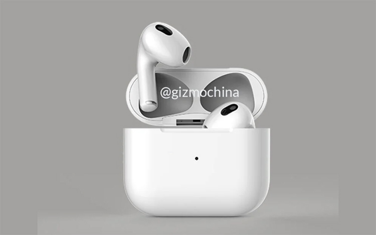 疑似苹果AirPods 3渲染图曝光 产品或于本月上线-第1张图片-科技快讯