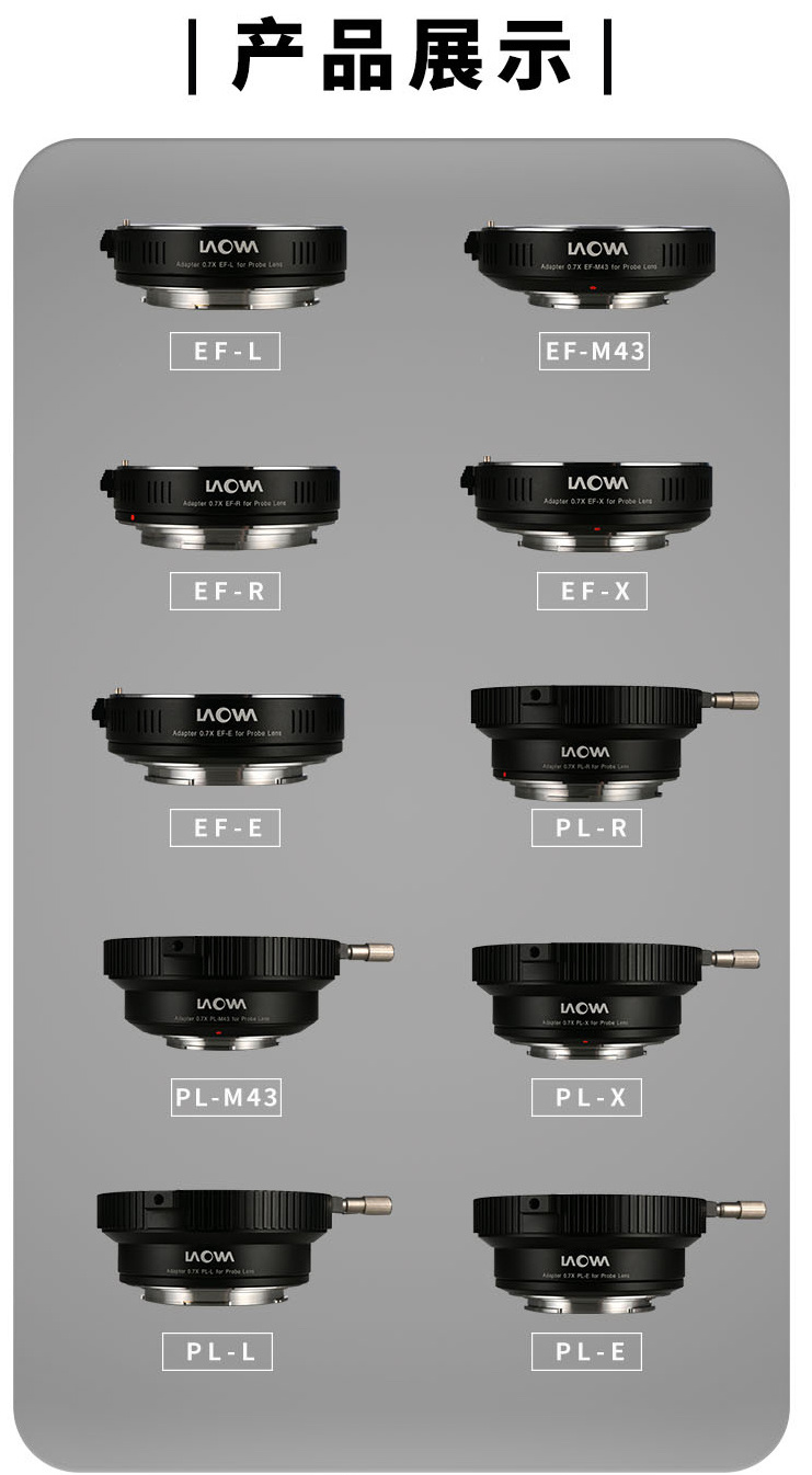 老蛙推出0.7X减焦增光转接环 专为24mm T14微而生-第3张图片-科技快讯