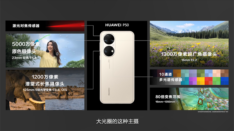 华为正式推出P50系列新机：搭载原色双影像单元 全系仅支持4G *** -第7张图片-科技快讯