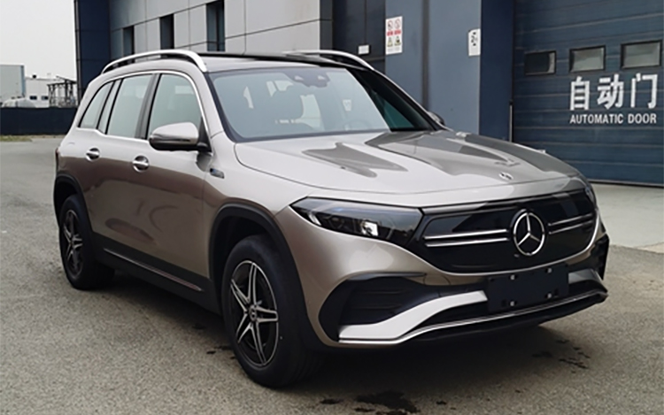 奔驰纯电SUV EQB亮相工信部申报目录 续航超500km-第1张图片-科技快讯