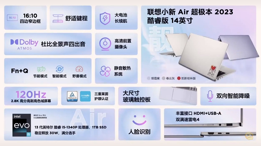 联想发布小新Pro、Air等新款笔记本，同时发布一体电脑、宠物一体机等新品-第13张图片-科技快讯