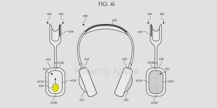 苹果新专利曝光：AirPods Max 2可能采用触控设计-第1张图片-科技快讯
