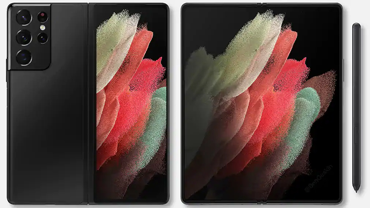 三星Galaxy Z Fold 3折叠屏手机又有新谍照，首发屏下摄像头实锤？-第2张图片-科技快讯
