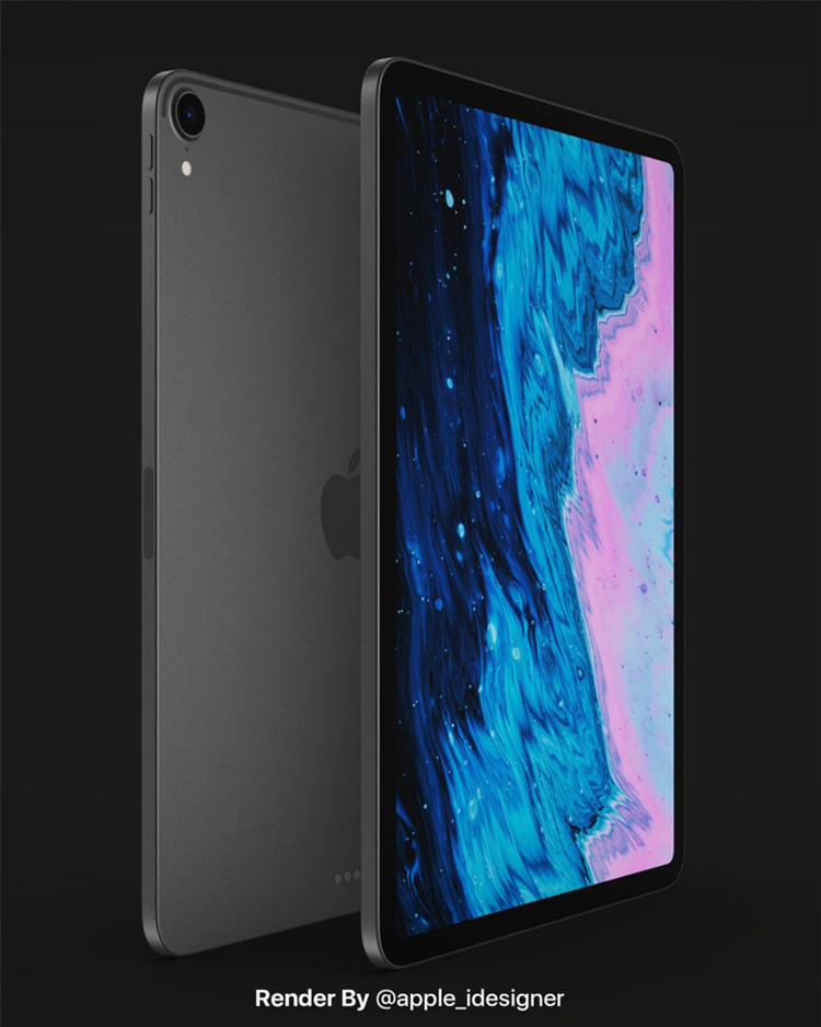 苹果iPad Air 4概念图曝光：与iPad Pro相类似，搭载Mini-LED屏-第1张图片-科技快讯
